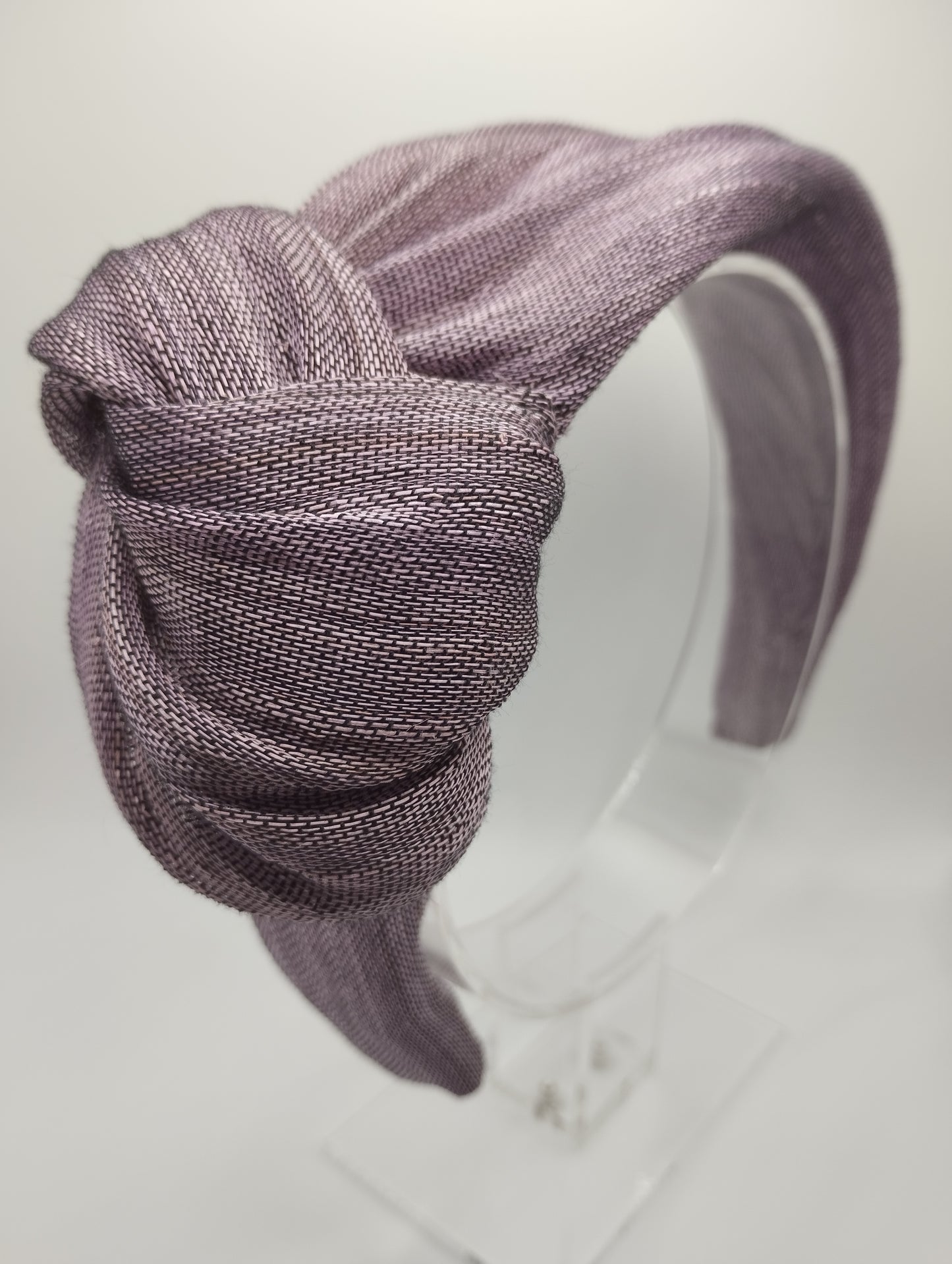 Diadema "Adela" berenjena