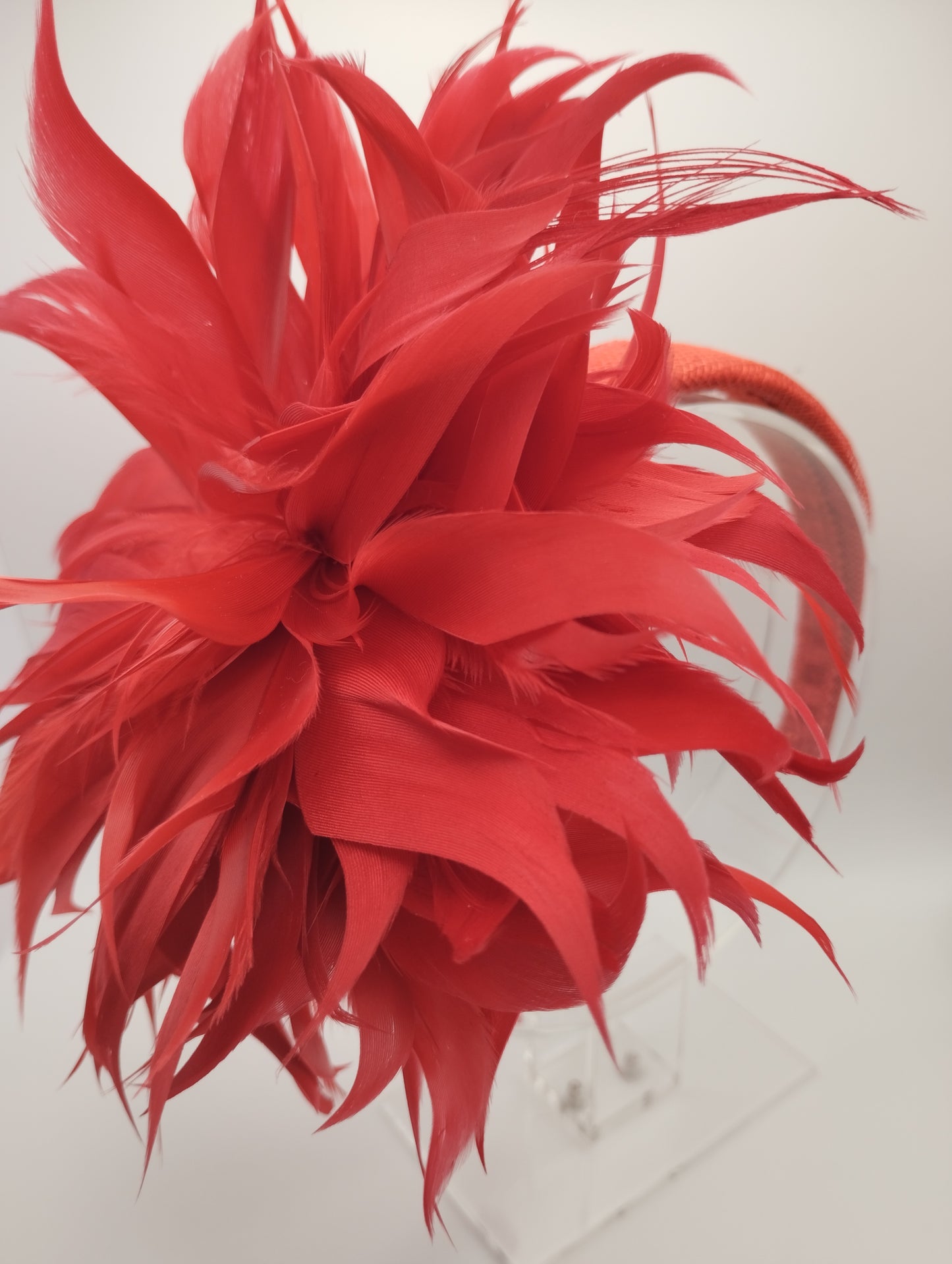 Diadema "Cristina" roja