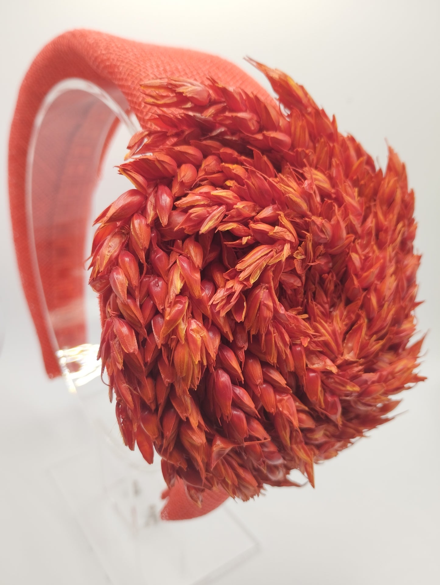 Diadema "María" roja