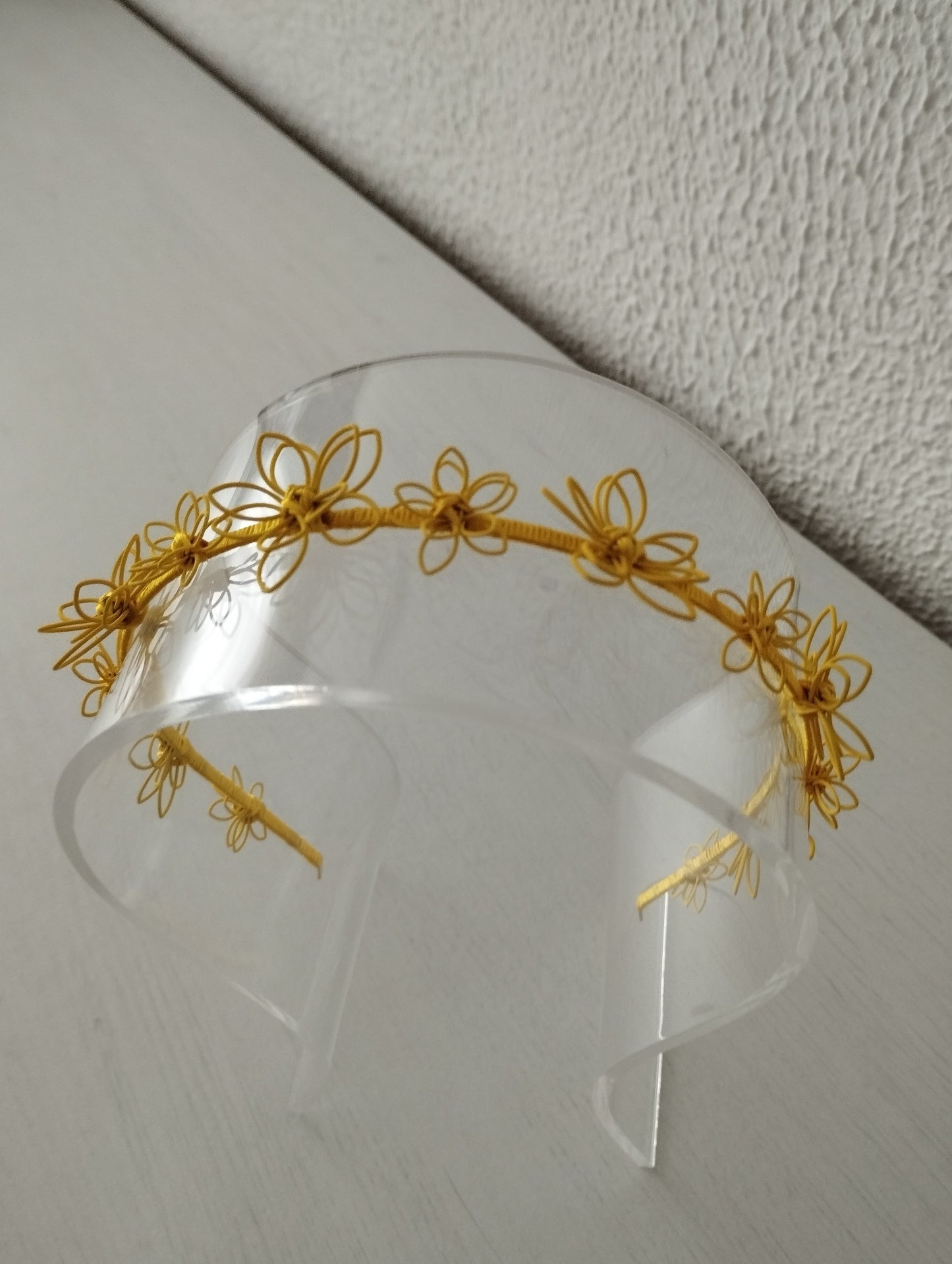 Diadema "Amaya" amarilla
