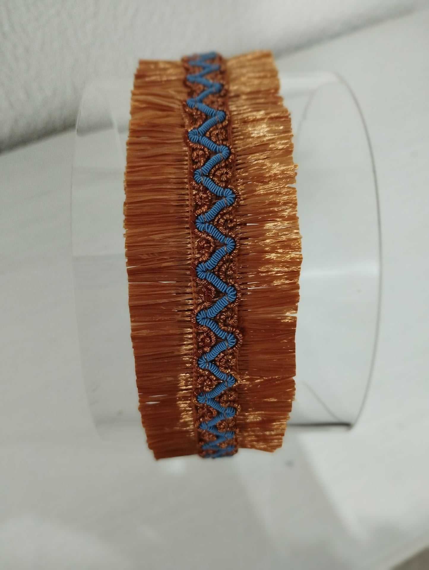 Diadema "Inés" ocre