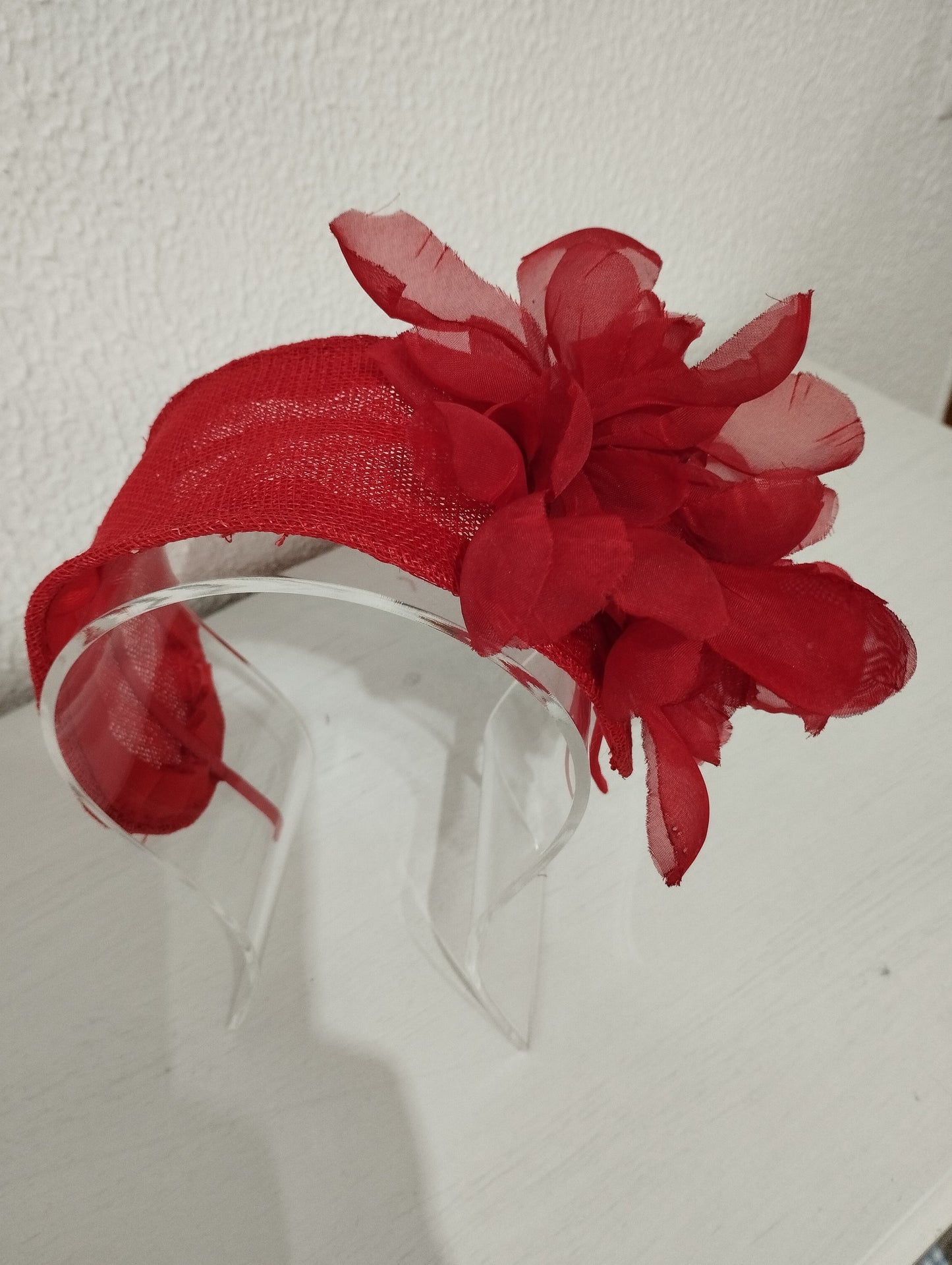 Tocado "Marina" rojo