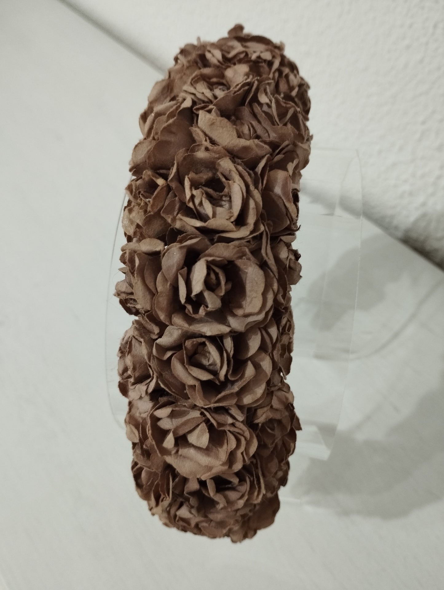 Diadema "Pilar" beige