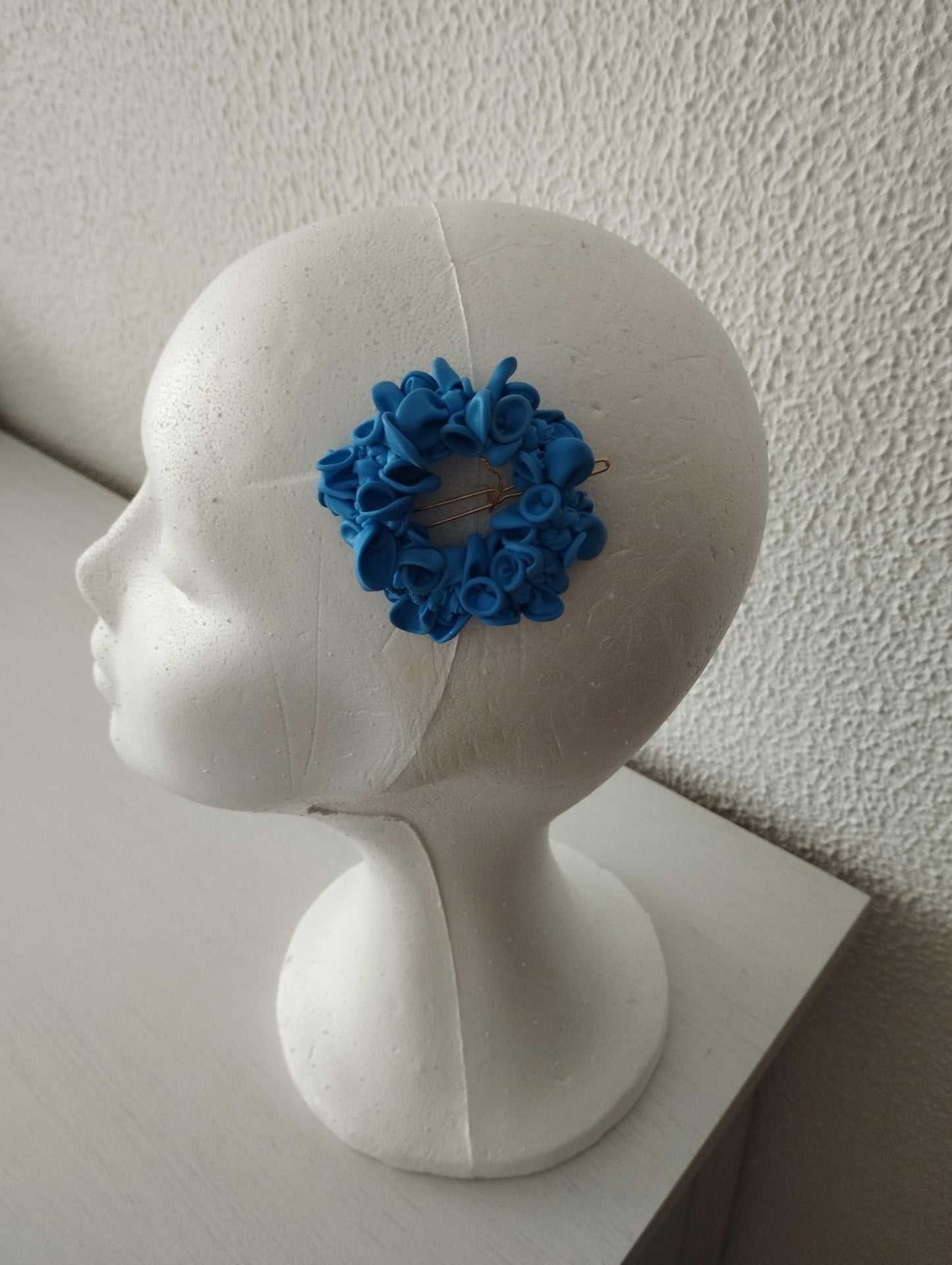 Prendedor "Sofía" azul