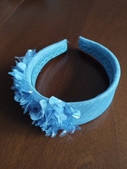 Diadema "Tista" azul
