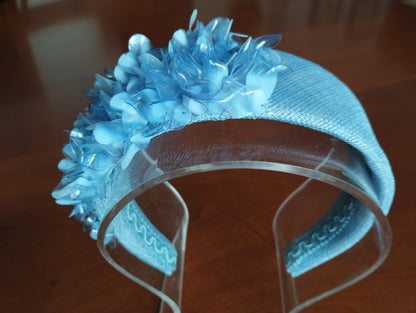 Diadema "Tista" azul