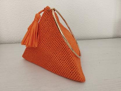 Bolso "Rosa" naranja