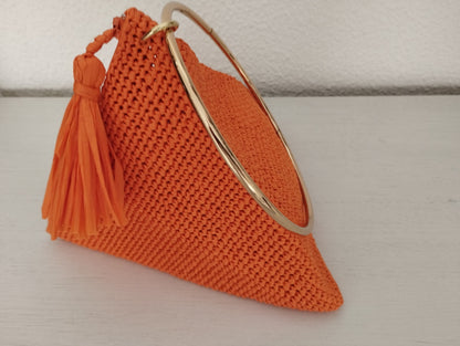 Bolso "Rosa" naranja