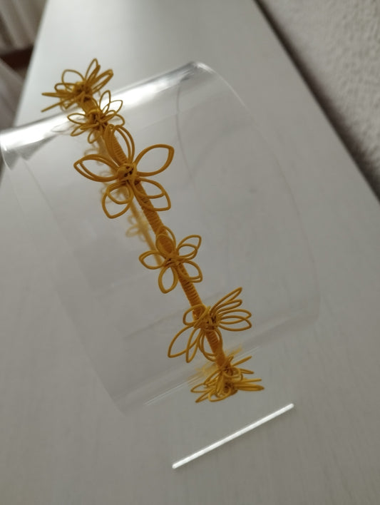 Diadema "Amaya" amarilla