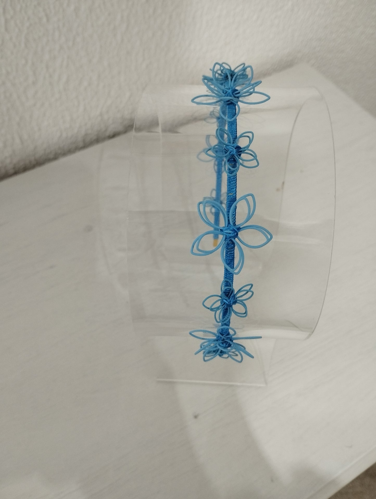Diadema "Amaya" azul