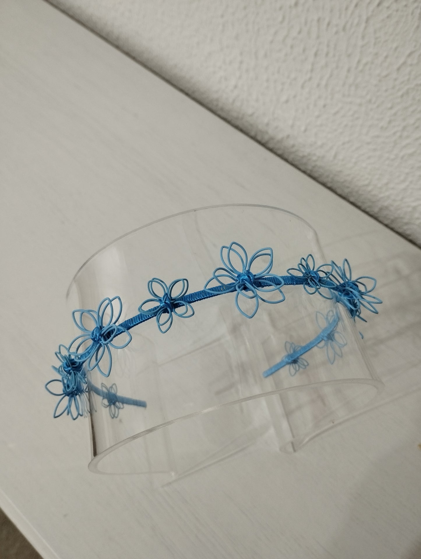 Diadema "Amaya" azul