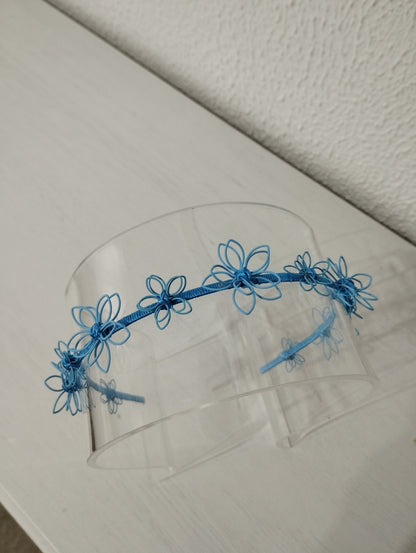 Diadema "Amaya" azul