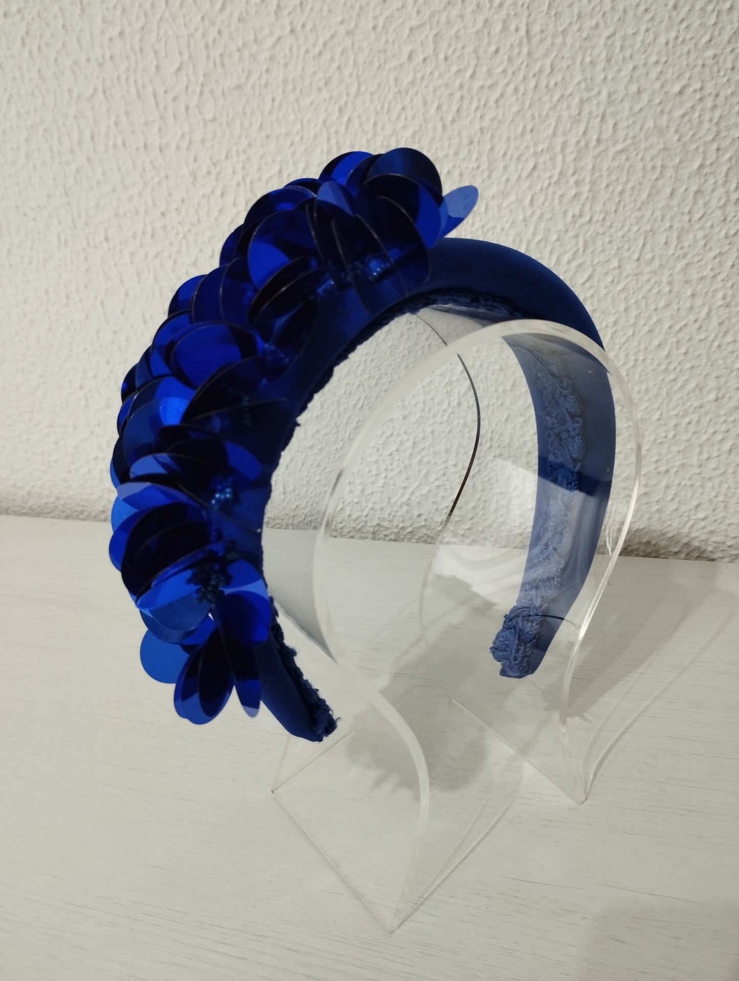 Diadema "Carmen" azul