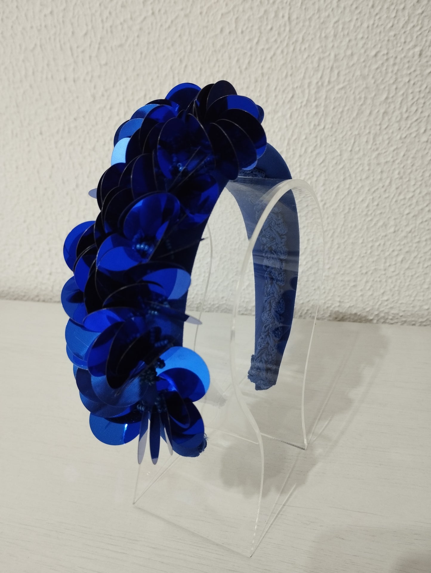 Diadema "Carmen" azul