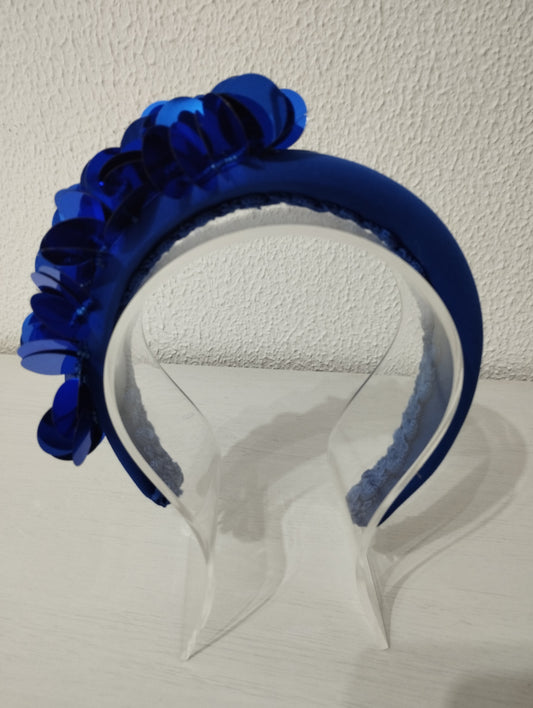Diadema "Carmen" azul