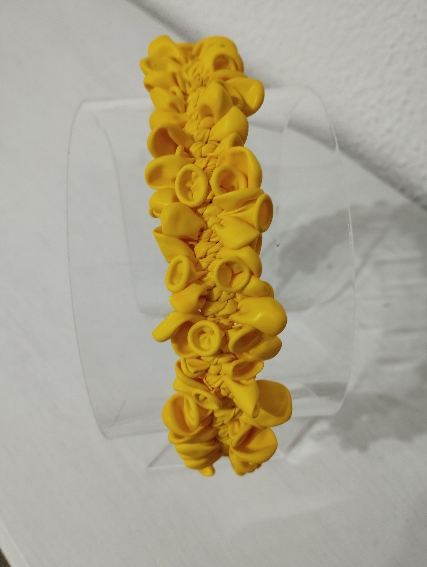 Diadema "Claudia" amarilla