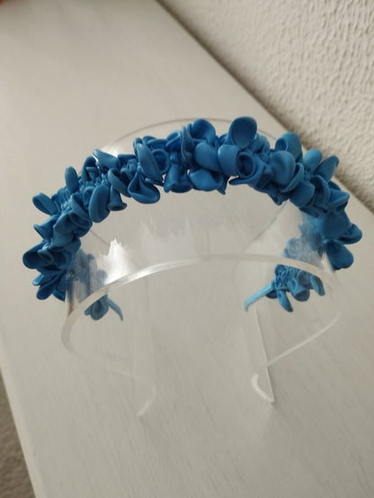 Diadema "Claudia" azul