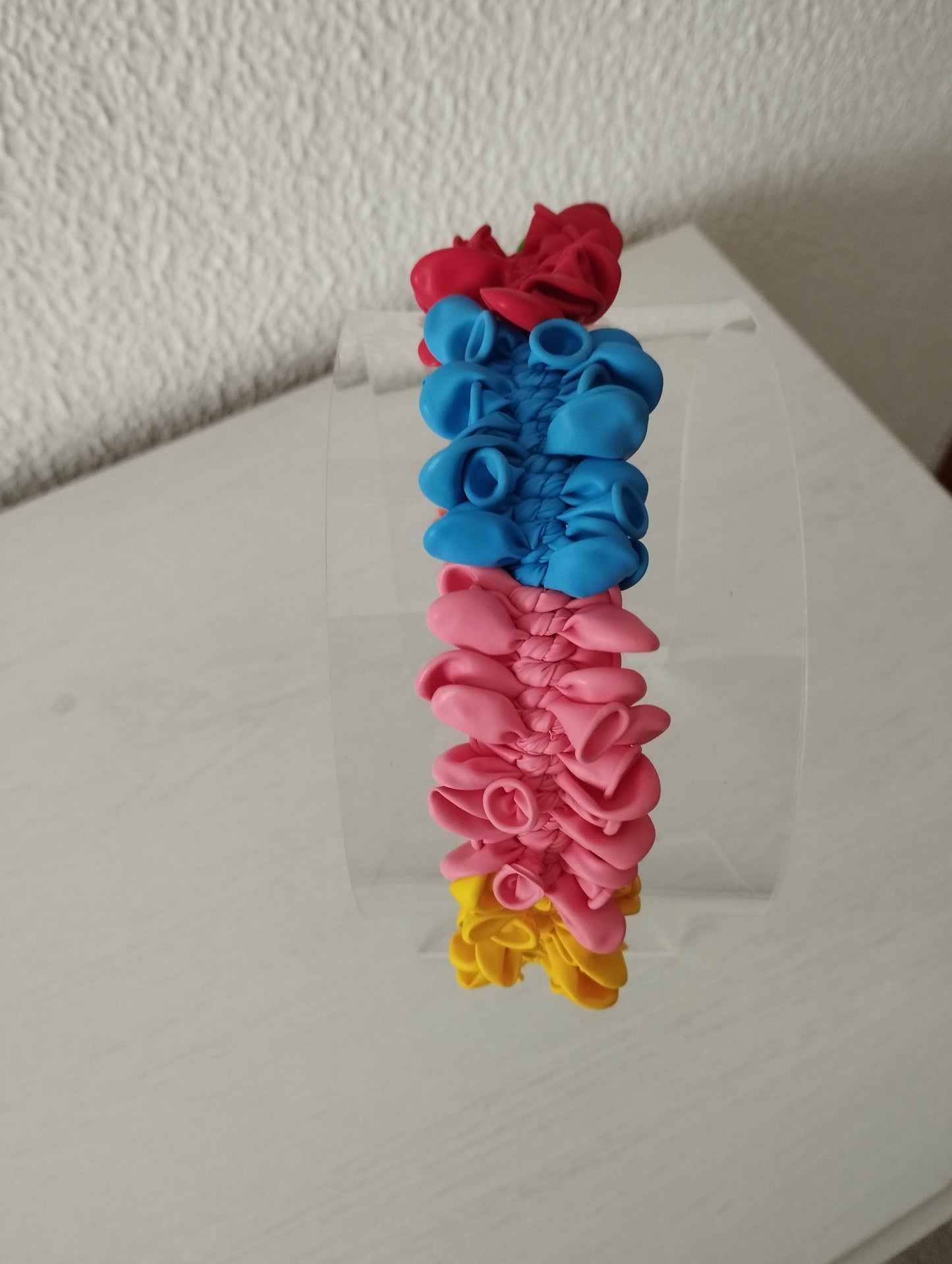 Diadema "Claudia" bandas multicolor