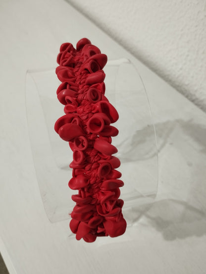 Diadema "Claudia" roja