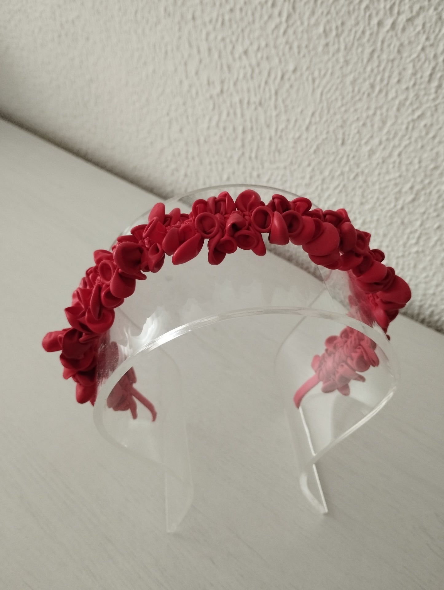 Diadema "Claudia" roja