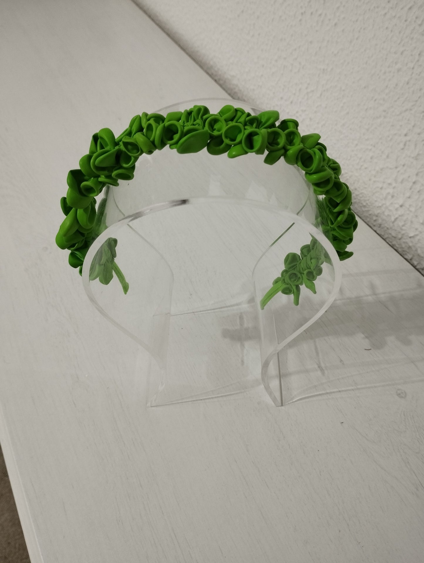 Diadema "Claudia" verde