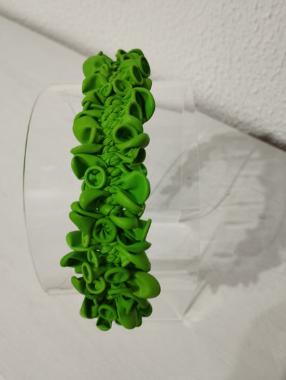 Diadema "Claudia" verde