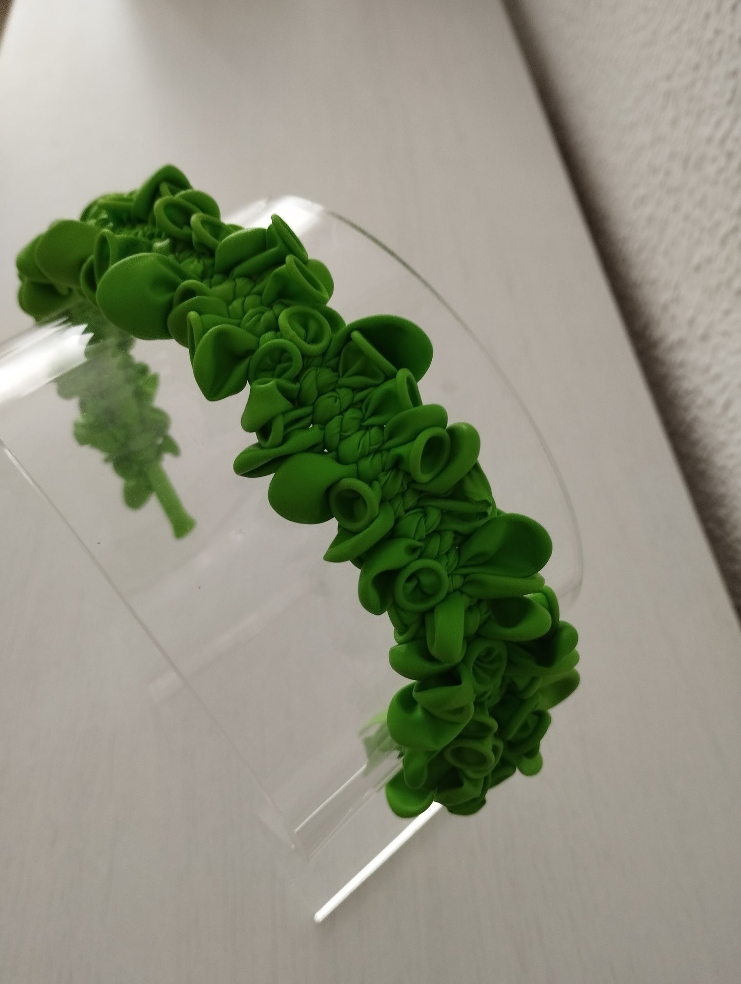 Diadema "Claudia" verde