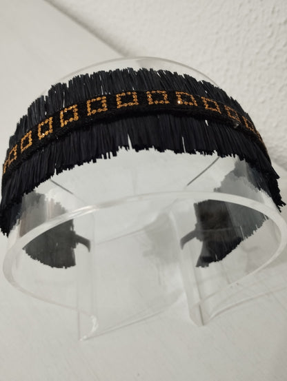 Diadema "Inés" negra
