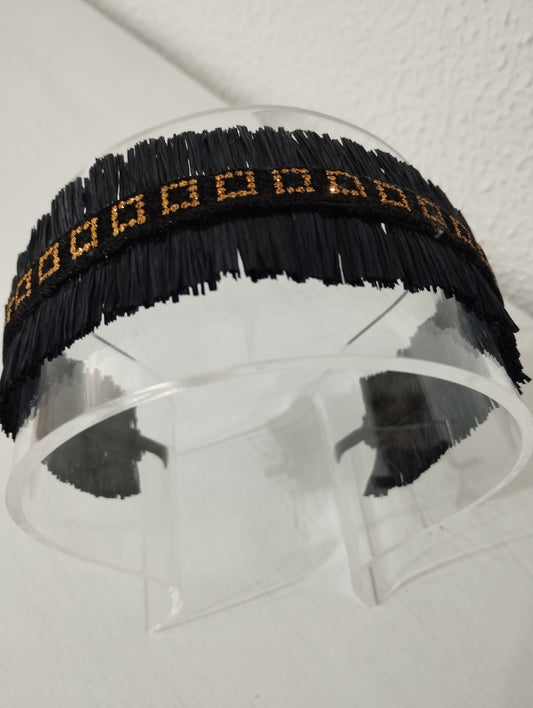 Diadema "Inés" negra
