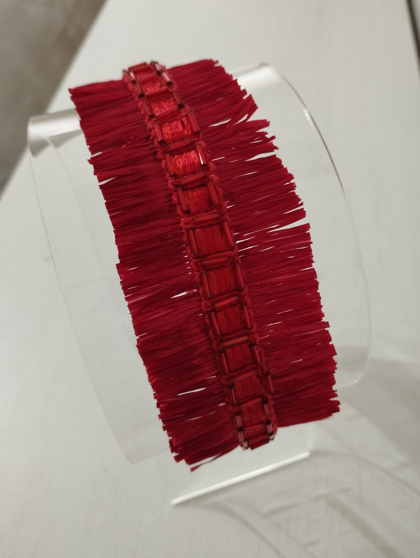 Diadema "Inés" roja