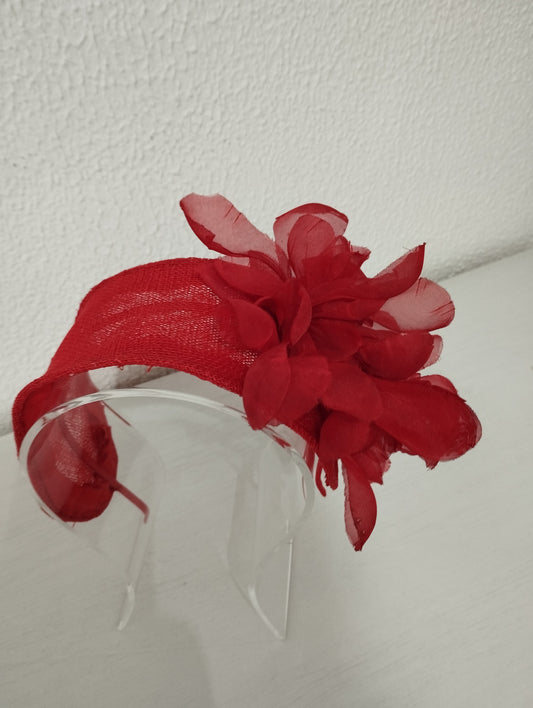 Tocado "Marina" rojo