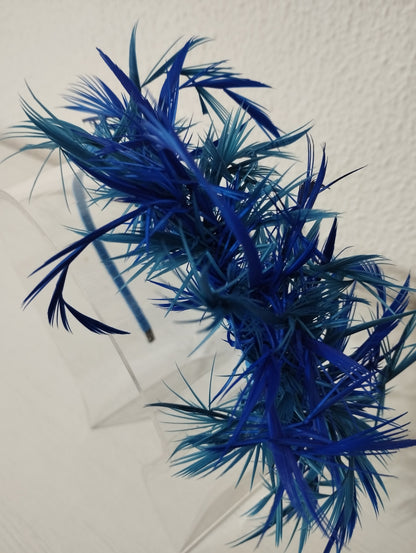 Diadema "Marta" azul