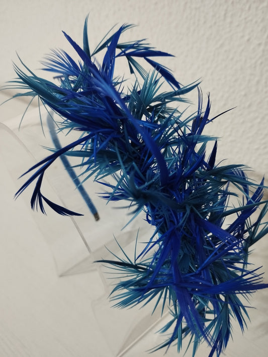 Diadema "Marta" azul