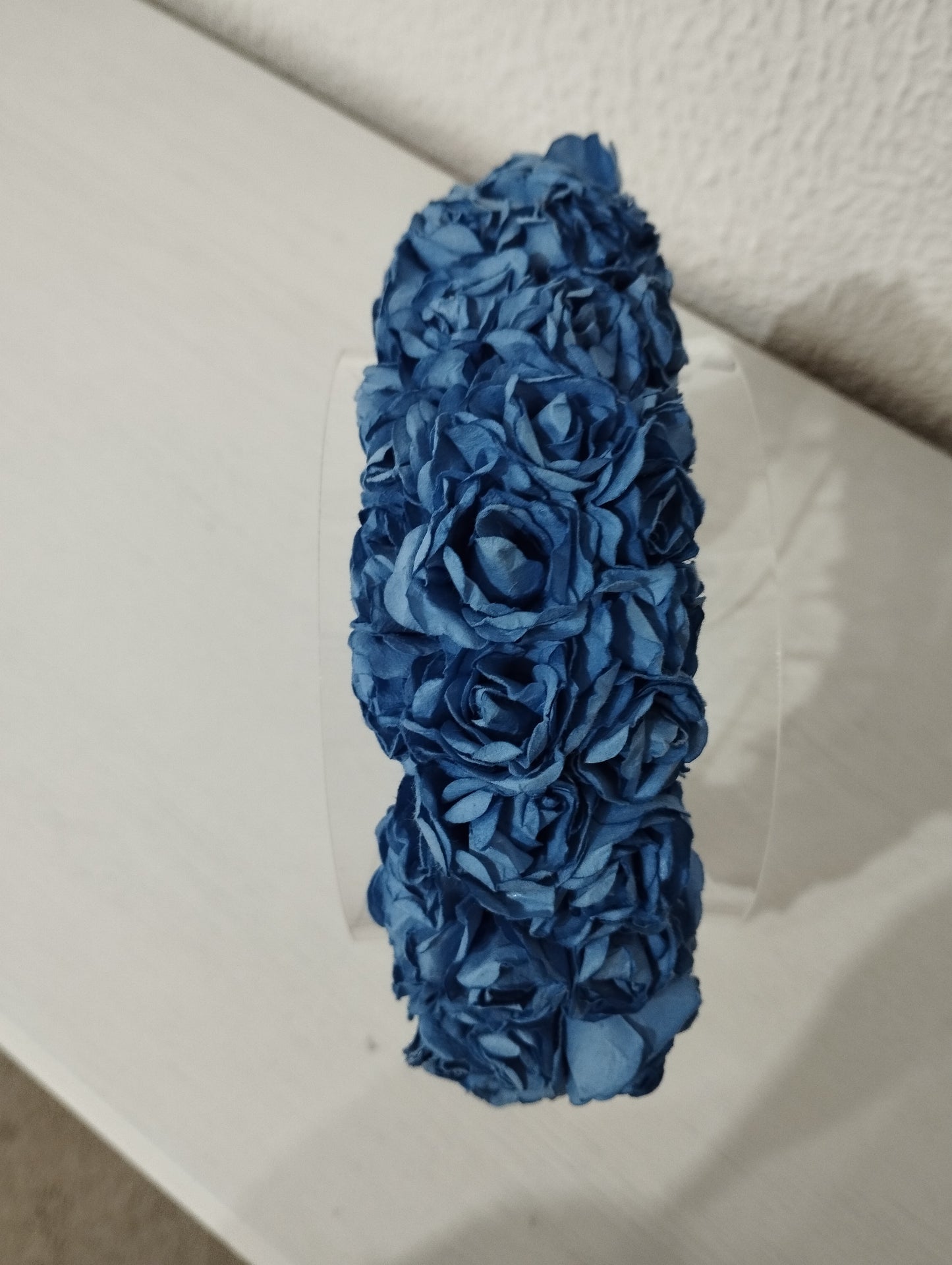 Diadema "Pilar" azul