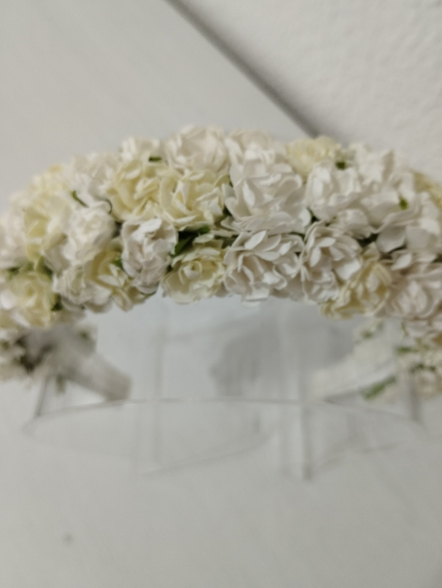 Diadema "Pilar" blanca