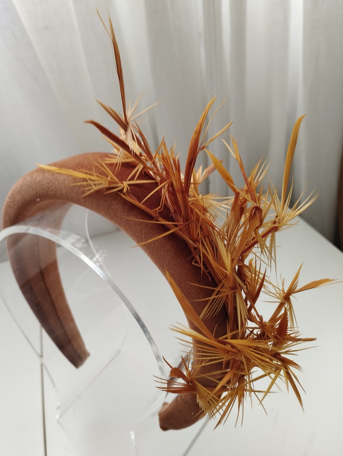 Diadema "Ainara" toffee